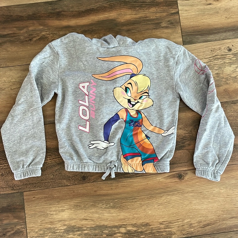 Lola bunny Space Jam sweatshirt, girls size medium.